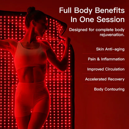 Red and Infrared Light Therapy Mat
